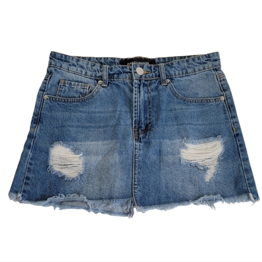 Denim Skirt - Picture 2 of 12